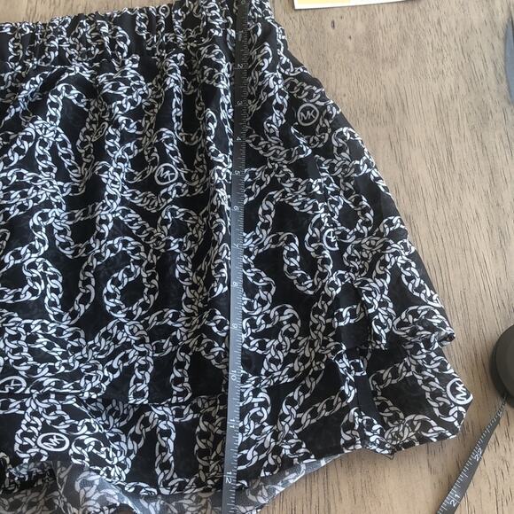 MICHAEL Michael Kors Black and White Chain Beach Coverup -  L - Picture 5 of 6